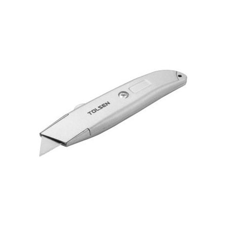 Tolsen Utility Knife Aluminium Alloy Body, SKS Blade 30008